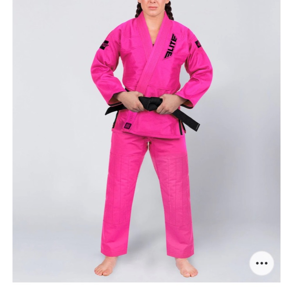 Hot pink BJJ gi